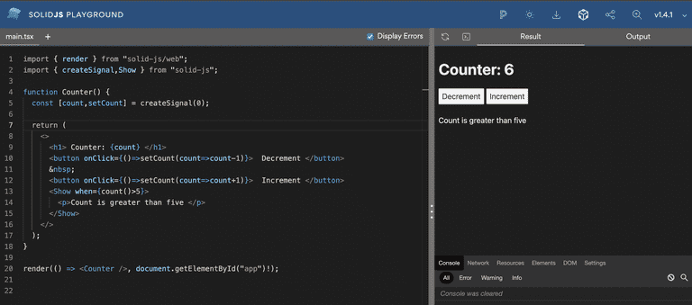 Conditionals Example
