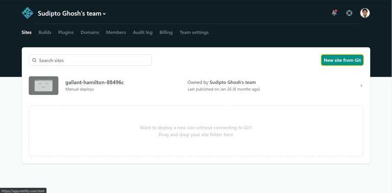 Starting with Netlify