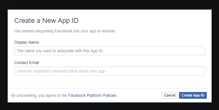 Facebook Login