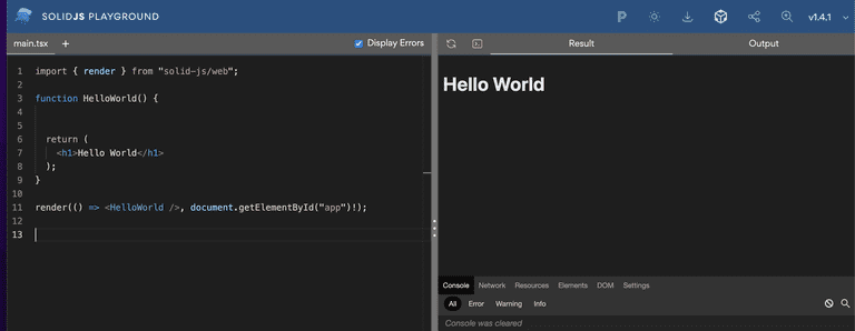 HelloWorld Example